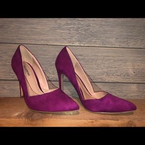 purple heels